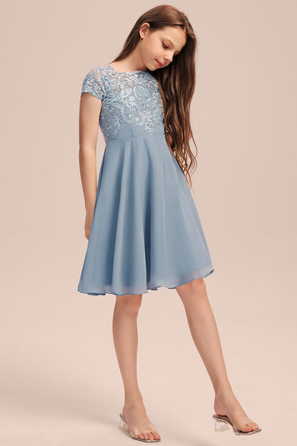 Robe Demoiselle D'Honneur Ciel Éthéré - gallery 5