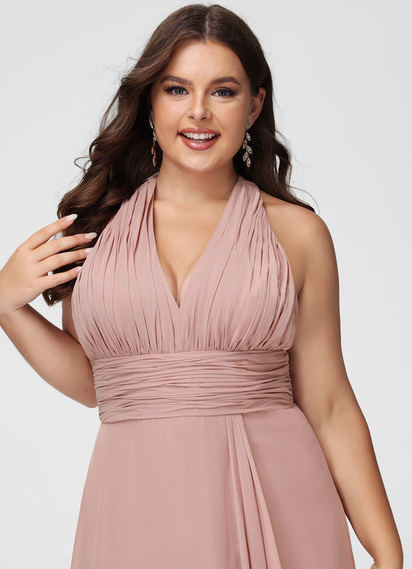 Robe Demoiselle D'Honneur Mousseline Aérienne - gallery 9