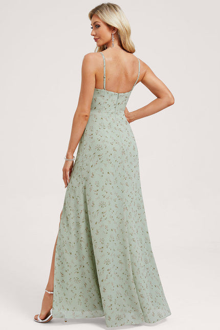 Robe Longue Fluide Demoiselle D'Honneur - gallery 4