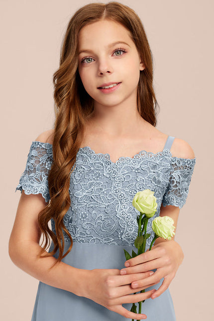 Robe Bleu Pastel Demoiselle D'Honneur - gallery 7