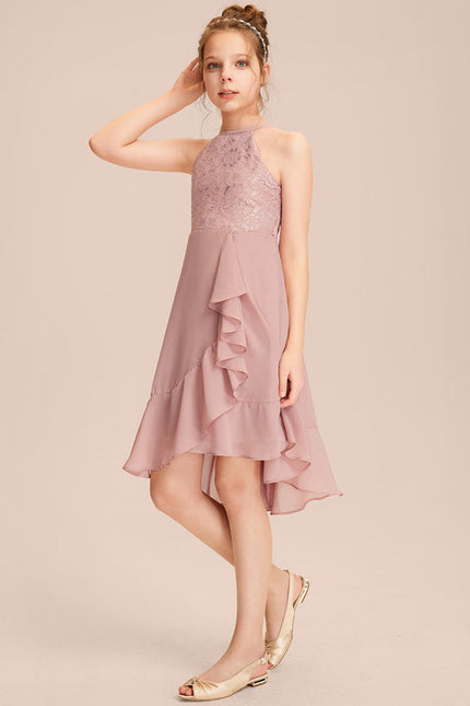 Robe Demoiselle D'Honneur Rose Flottante - gallery 1