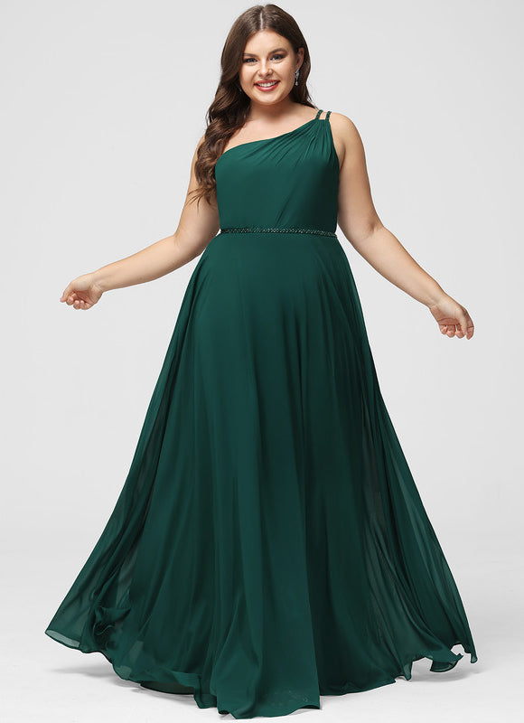 Robe Demoiselle D'Honneur Éclat Vert Émeraude - gallery 7