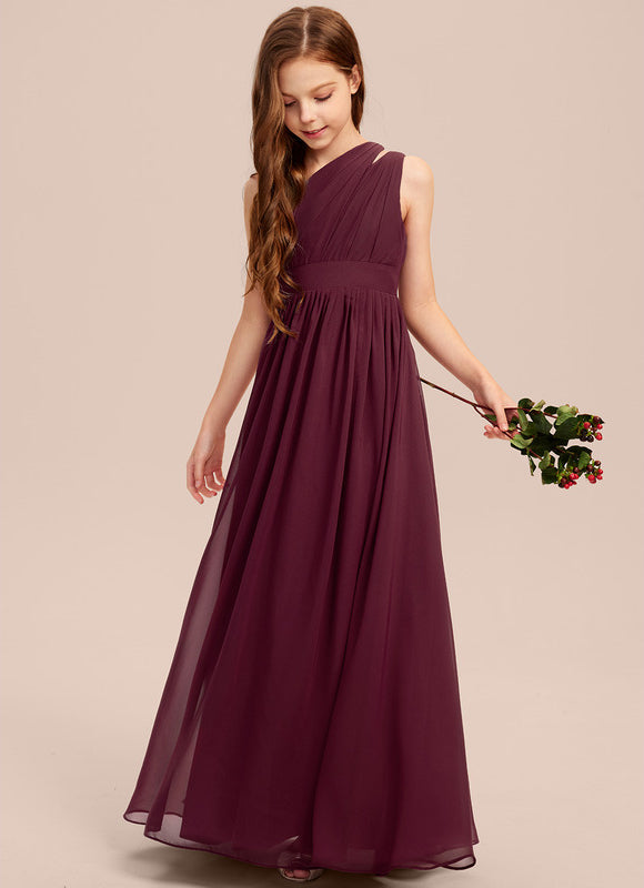 Robe Demoiselle D'Honneur Vert Poudré Élégant - gallery 5