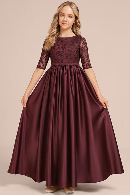 Robe Demoiselle D'Honneur Dentelle Longue - gallery 4