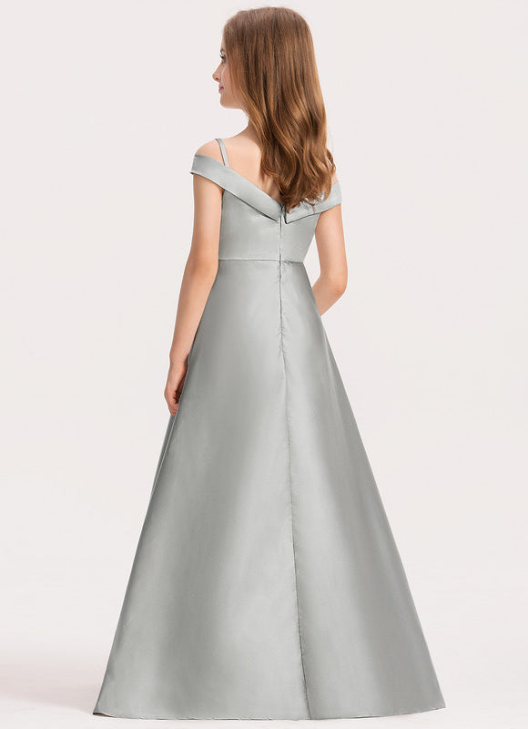 Robe Demoiselle D'Honneur Lueur Argentée - gallery 2