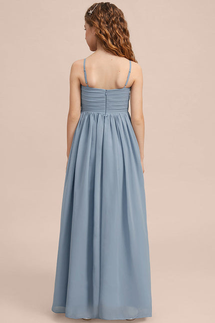 Robe Demoiselle D'Honneur Verte Éthérée - gallery 7