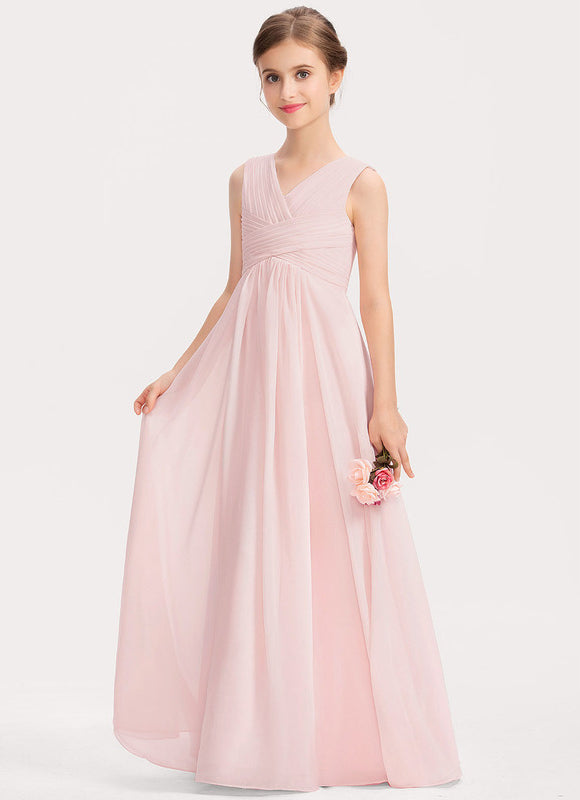 Robe Demoiselle D'Honneur Verte Éthérée - gallery 2