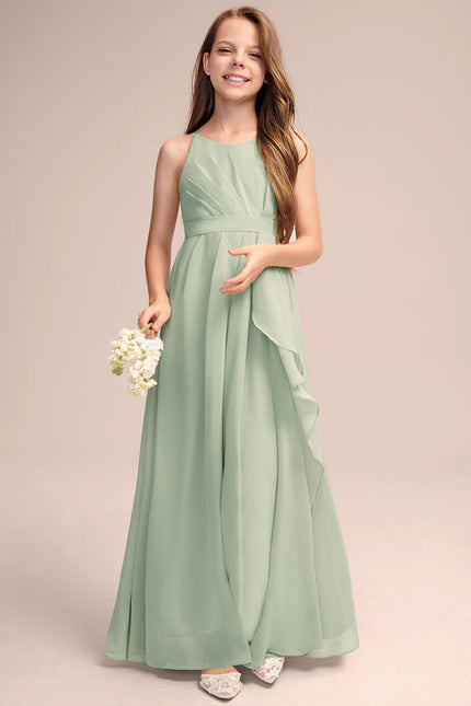 Robe Demoiselle D'Honneur Volante Prune
