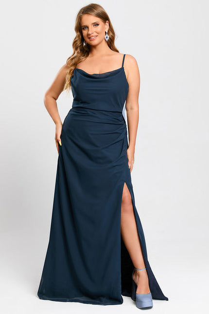 Robe Longue Fluide Demoiselle D'Honneur - gallery 7