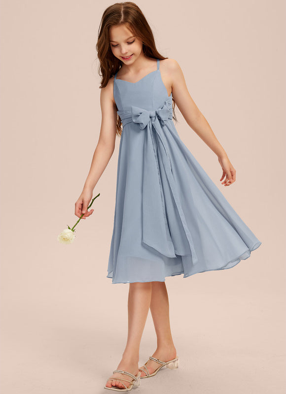 Robe Demoiselle D'Honneur Éclat Vert Éthéré - gallery 2