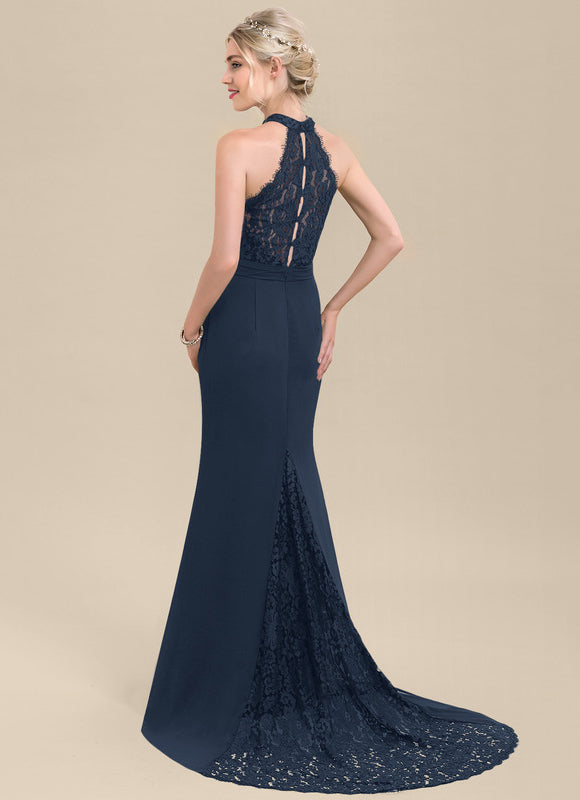 Robe Demoiselle D'Honneur Élégance Nautique