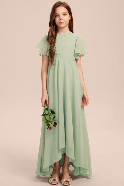 Robe Demoiselle D'Honneur Nuit Marine Fluide - gallery 2