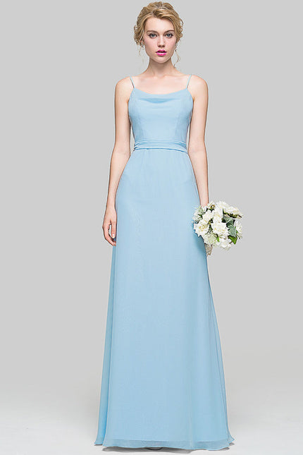 Robe Demoiselle D'Honneur Col V Fluidité - gallery 2