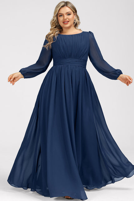 Robe Demoiselle D'Honneur Émeraude Fluide - gallery 6