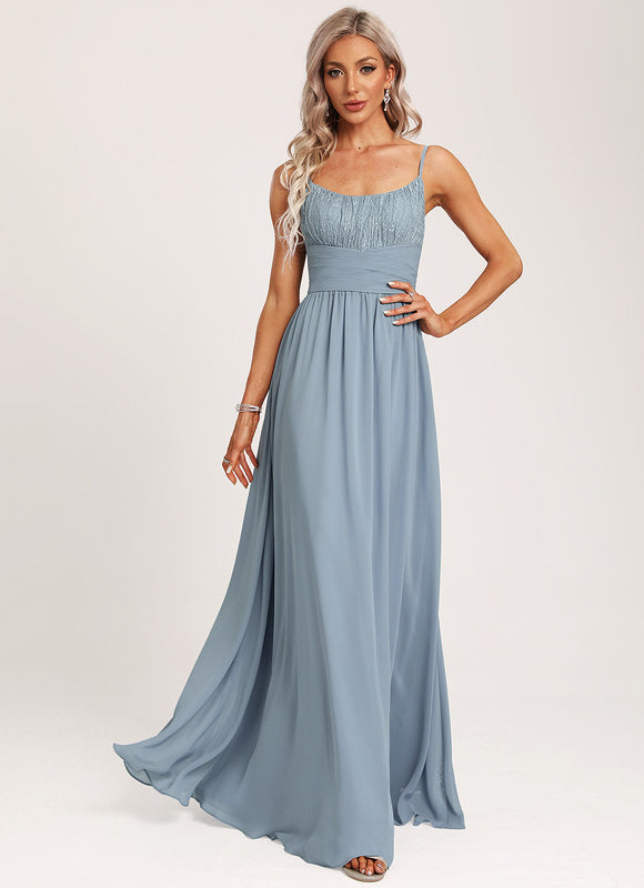 Robe Demoiselle D'Honneur Mousse Poudrée