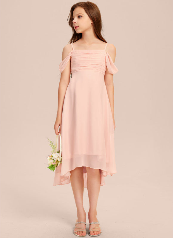 Robe Demoiselle D'Honneur Aérienne Menthe - gallery 4