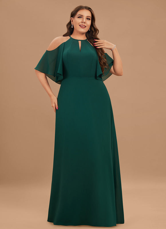 Robe Demoiselle D'Honneur Vert Canard - gallery 6