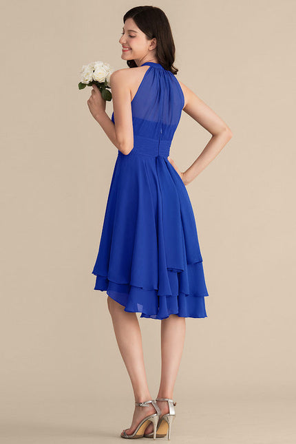 Robe Demoiselle D'Honneur Trapèze Fluidité Élégante - gallery 6