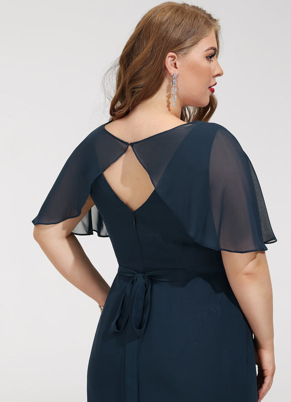 Robe Demoiselle D'Honneur Mousseline Aérienne - gallery 6