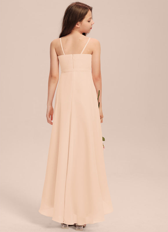 Robe Demoiselle D'Honneur Mousseline Junior - gallery 1