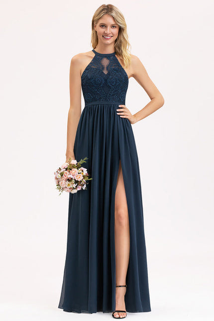 Robe Demoiselle D'Honneur Mousse Poudrée