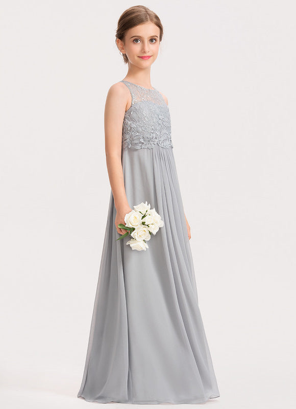 Robe Demoiselle D'Honneur Élégante Enfantine - gallery 2