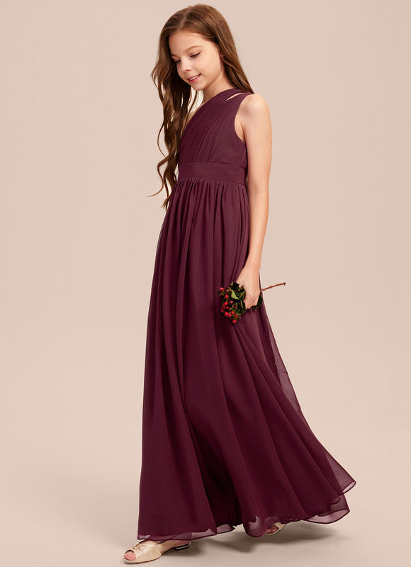 Robe Demoiselle D'Honneur Vert Poudré Élégant - gallery 3