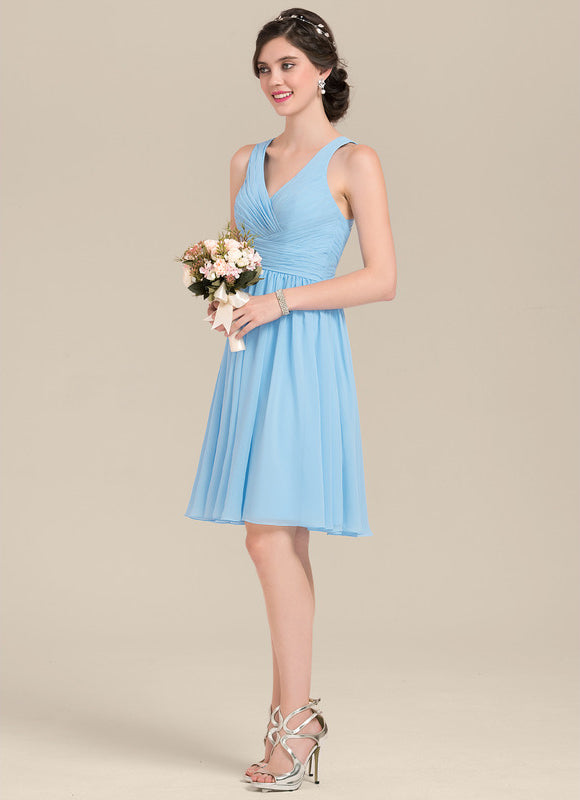 Robe Demoiselle D'Honneur Chiffon Éclat - gallery 1