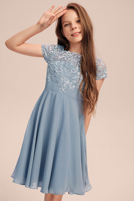 Robe Demoiselle D'Honneur Ciel Éthéré - gallery 4