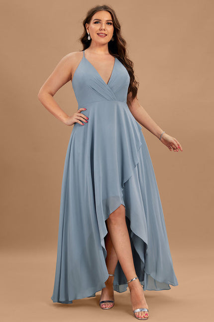 Robe Demoiselle D'Honneur Mousseline Aérienne - gallery 9