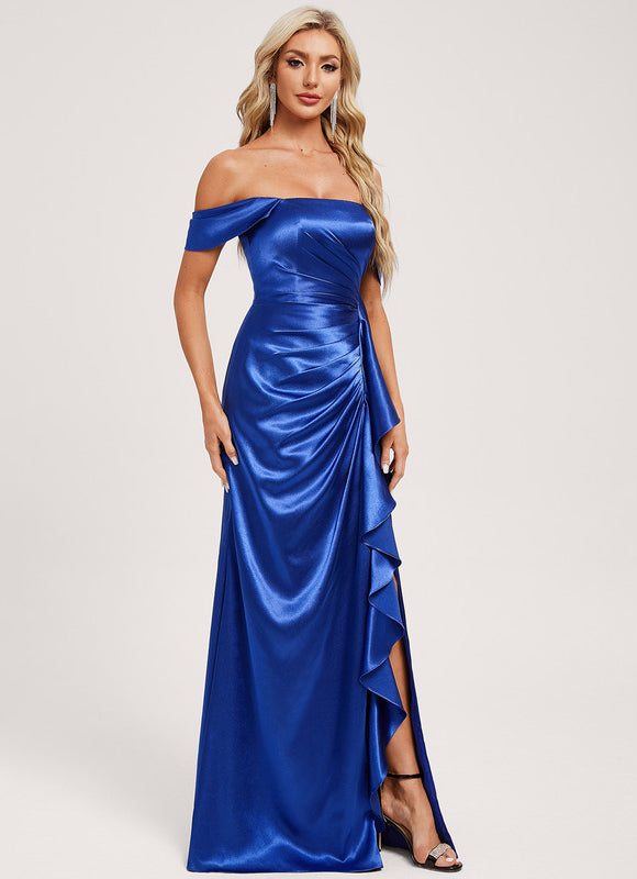 Robe Demoiselle D'Honneur Cobaltine Élégance - gallery 1