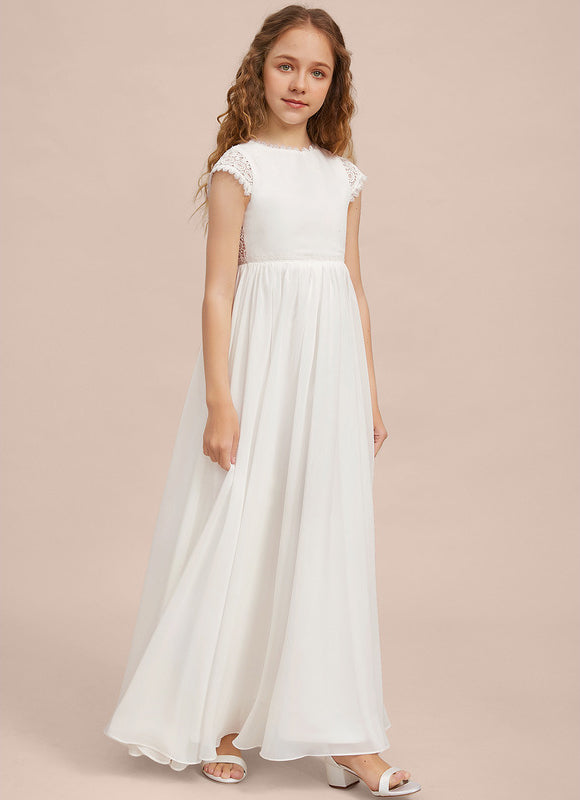 Robe Demoiselle D'Honneur Élégante Enfantine