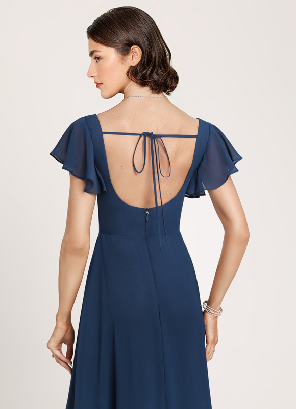 Robe Demoiselle D'Honneur Fluide Mint - gallery 2