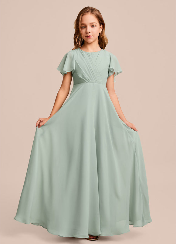 Robe Demoiselle D'Honneur Bleu Douceur - gallery 2