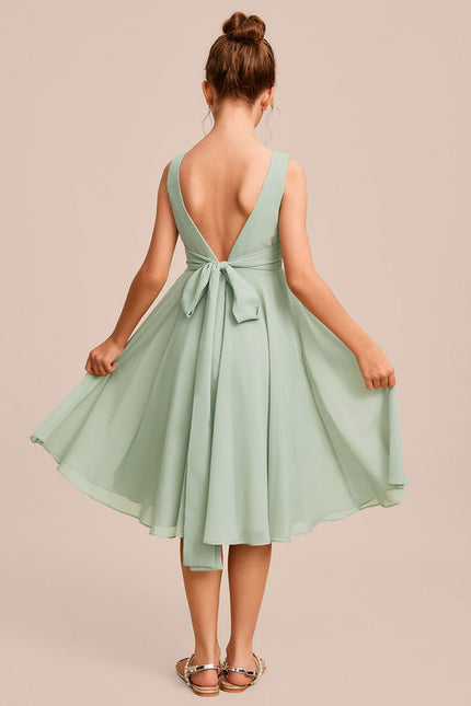 Robe Demoiselle D'Honneur Douceur Menthe - gallery 5