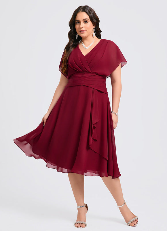 Robe Demoiselle D'Honneur Chiffon Éclat - gallery 6