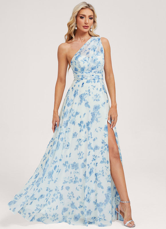 Robe Demoiselle D'Honneur Asymétrique - gallery 8