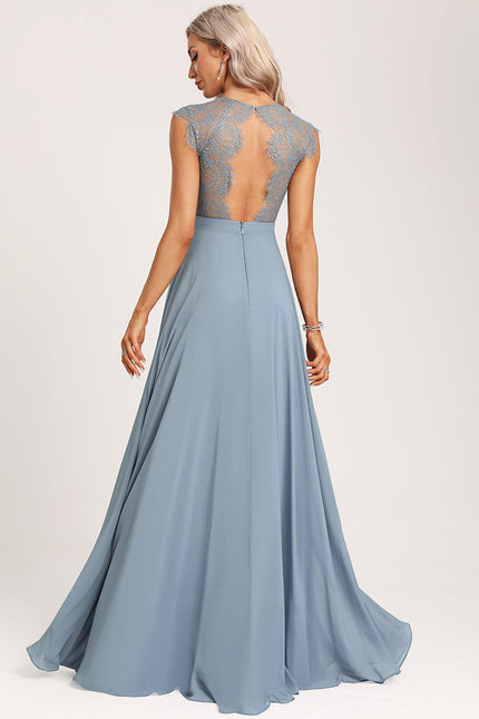 Robe Demoiselle D'Honneur Mousse Poudrée - gallery 2