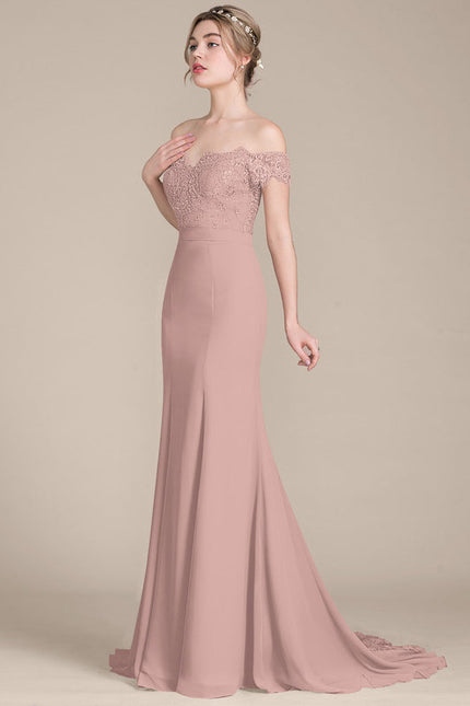 Robe Demoiselle D'Honneur Rose Enchantée - gallery 1