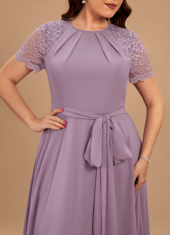 Robe Demoiselle D'Honneur Mousse Poudrée - gallery 9