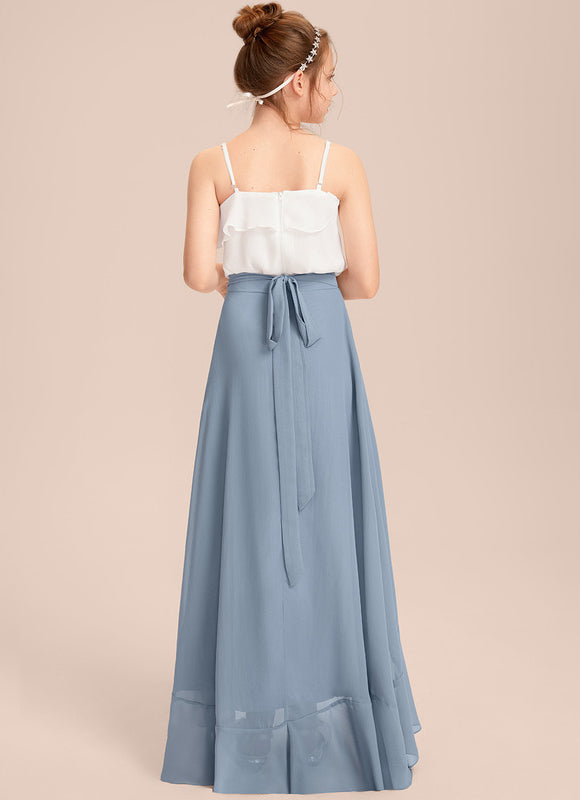 Robe Demoiselle D'Honneur Céleste Roulée - gallery 4