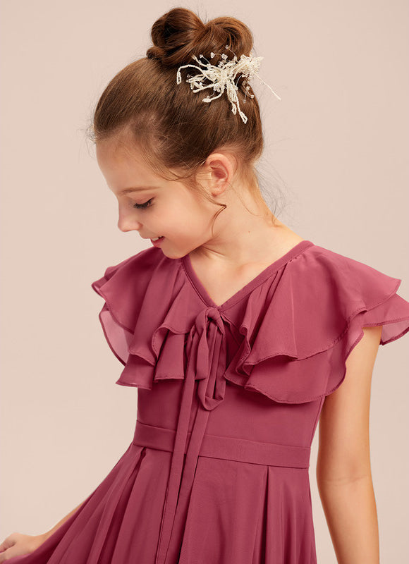 Robe Demoiselle D'Honneur Mousseline Douce - gallery 2