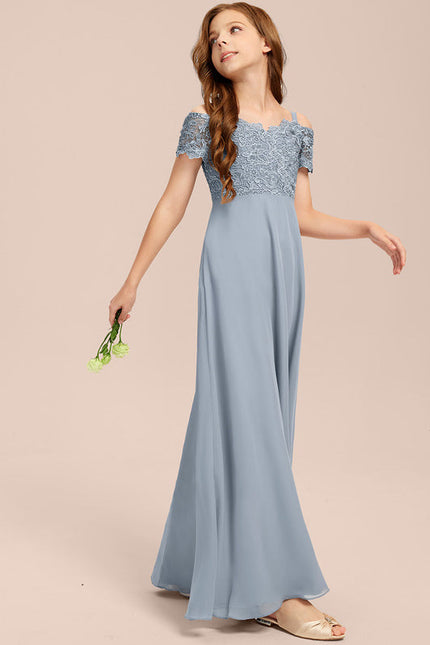 Robe Bleu Pastel Demoiselle D'Honneur - gallery 2