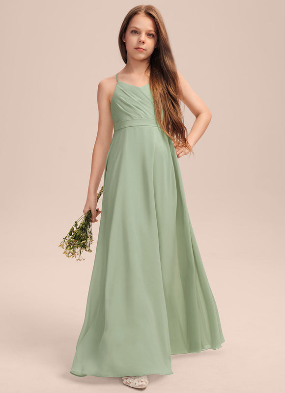 Robe Demoiselle D'Honneur Junior Élégante - gallery 3