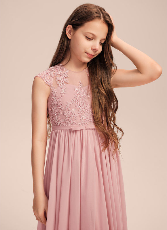 Robe Demoiselle D'Honneur Rêve De Pêche - gallery 5