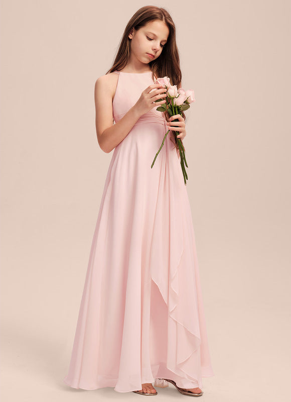 Robe Demoiselle D'Honneur Flottante Prune - gallery 5