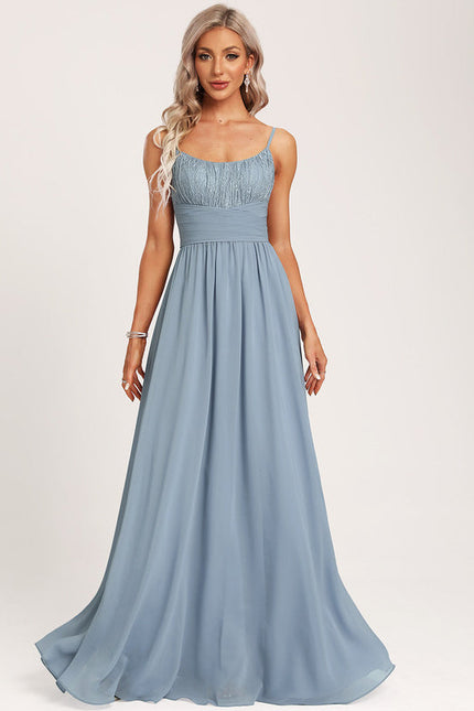 Robe Demoiselle D'Honneur Mousse Poudrée - gallery 5