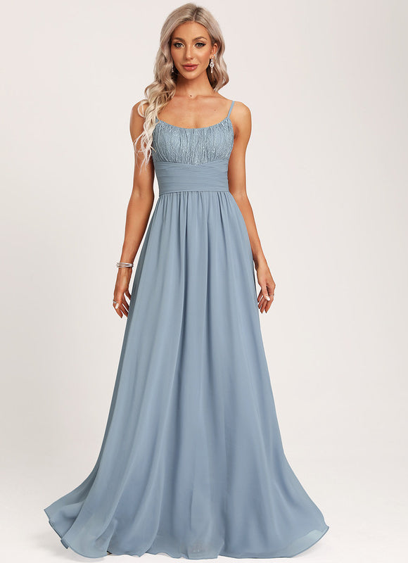 Robe Demoiselle D'Honneur Mousse Poudrée - gallery 5