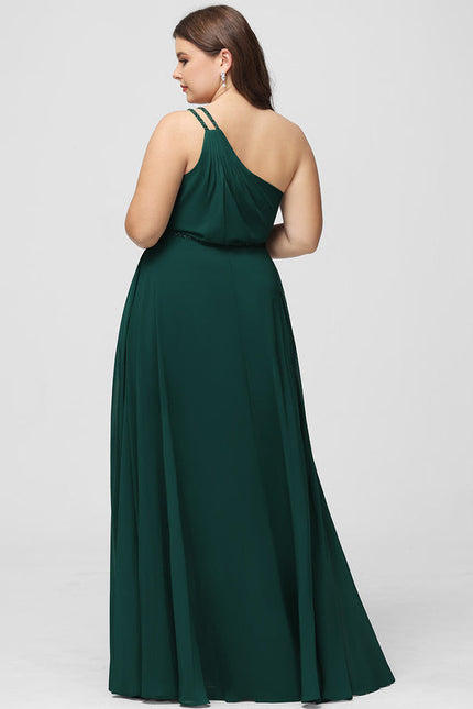 Robe Demoiselle D'Honneur Éclat Vert Émeraude - gallery 9