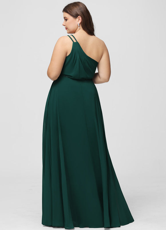 Robe Demoiselle D'Honneur Éclat Vert Émeraude - gallery 9